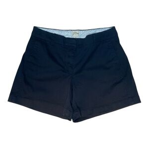 J. Crew 5” Navy Chino Shorts Size 8